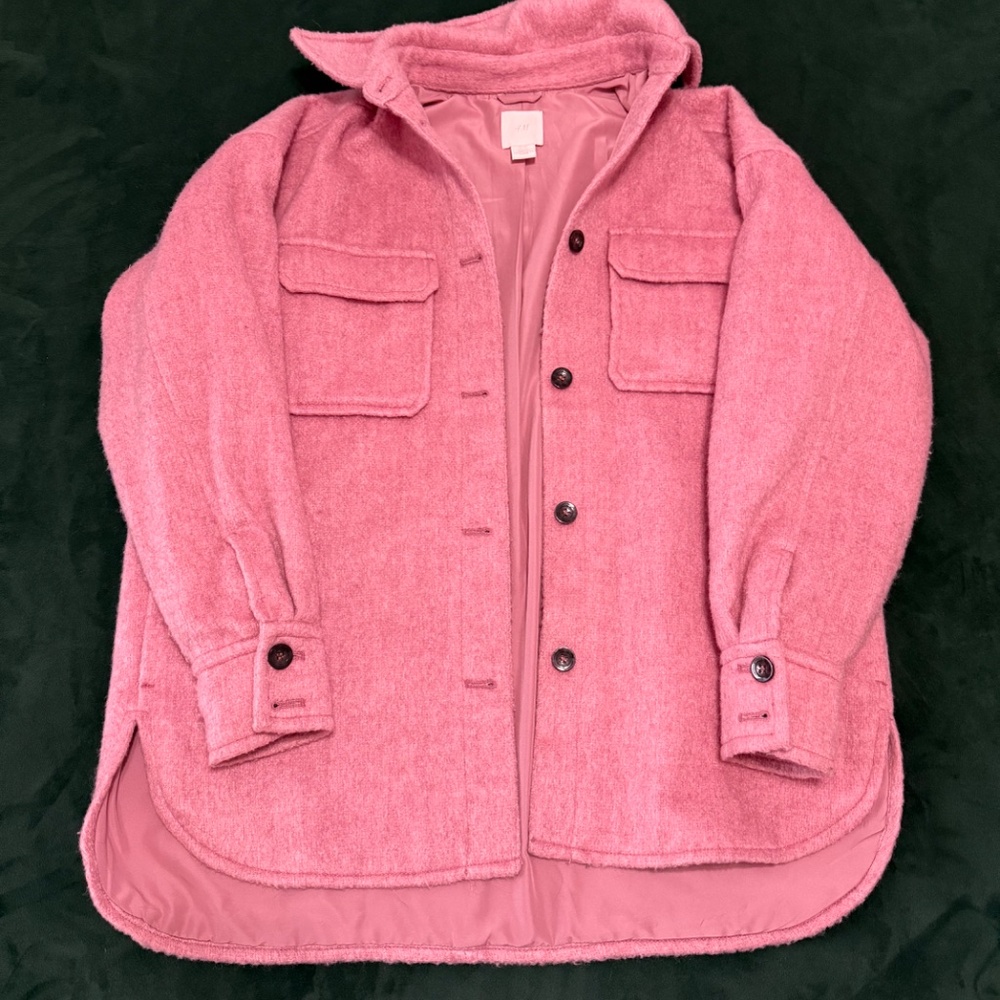 H&M wool shacket - Picture 2 of 2